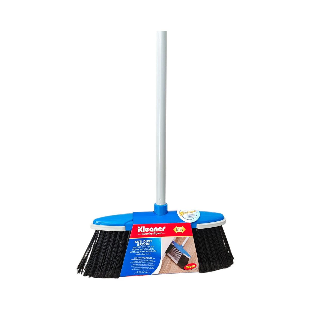 Kleaner Floor Broom with Stick X1402