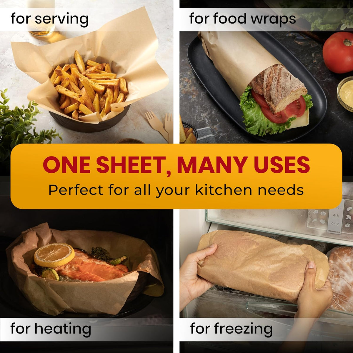 40x60cm Baking Parchment Sheets 50pcs   X1405