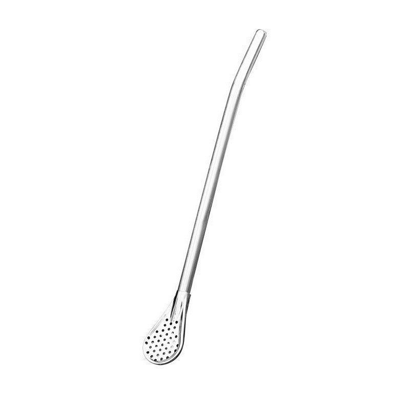 Black 180ml Mate Double Wall Stainless Cup + Stainless Straw  X1439