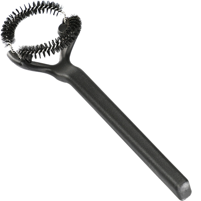 51mm Espresso Coffee Machine Portafilter 360° Cleaning Brush X1461