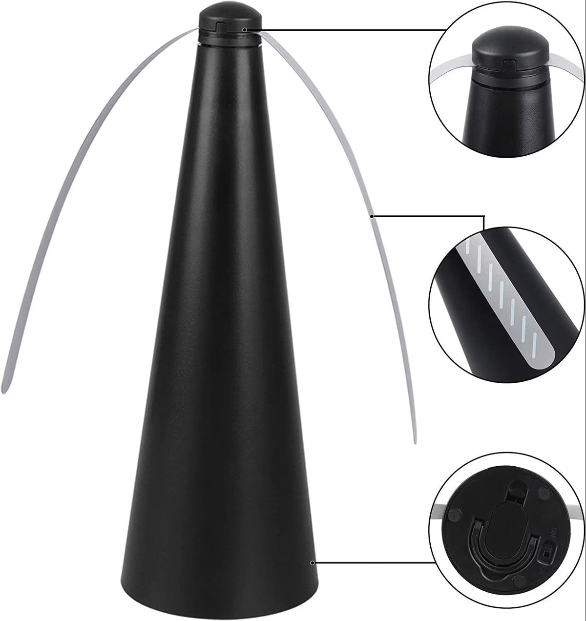 BUGG OFF Fly & Flying Insect Repellent Fan with Twin Blades On Battery X1496