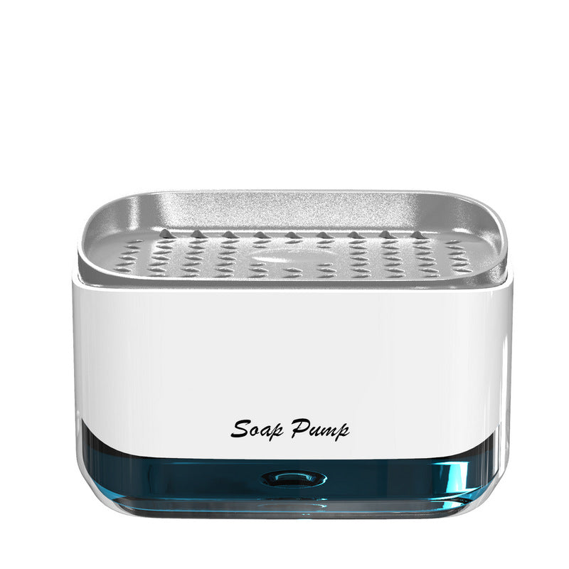 Kitchen Dish Soap Dispenser with Sponge Holder X1504