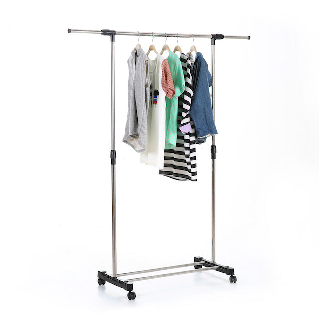 Laundry Cloth Metal Single Pole Stand Rack No. 8017  X1514
