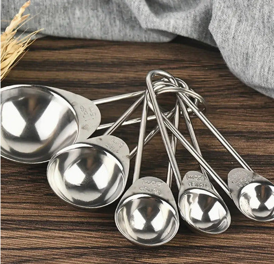 5pcs Measuring Spoons Stainless Set X360