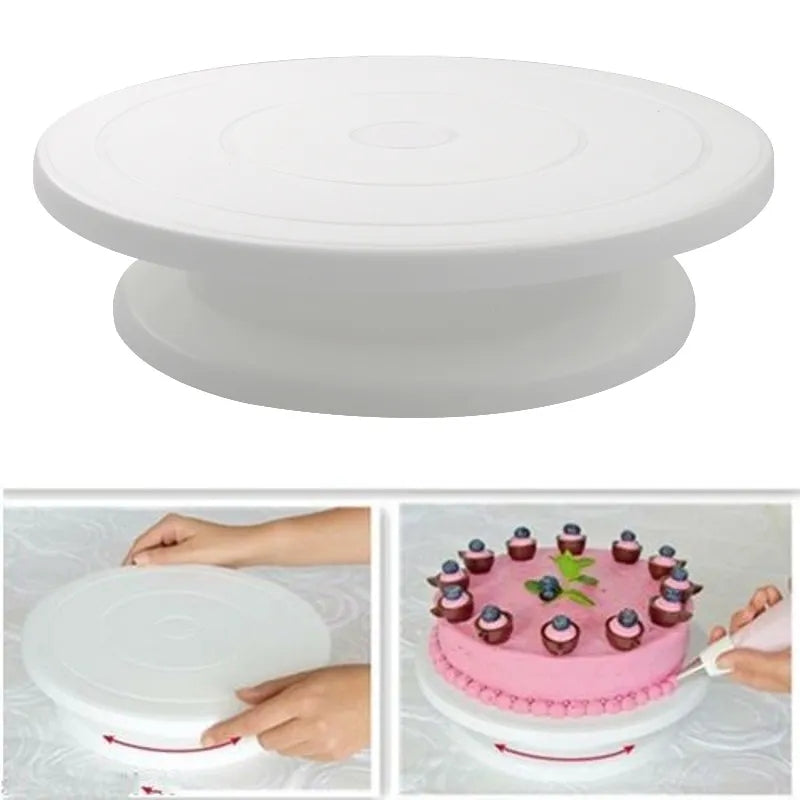 Plastic Cake Turn Table 28CM  X379