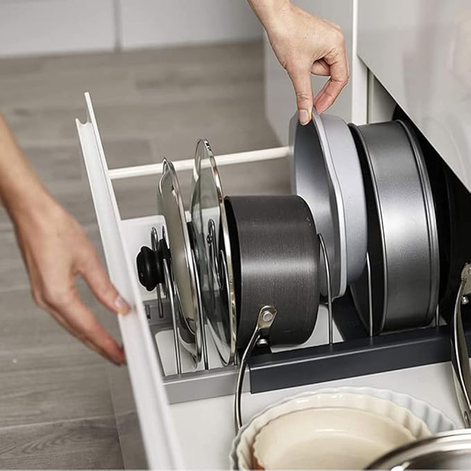 EXPANDABLE COOKWARE ORGANISER  X393