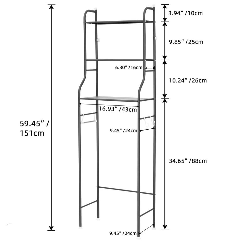TOILET RACK ORGANISER X397