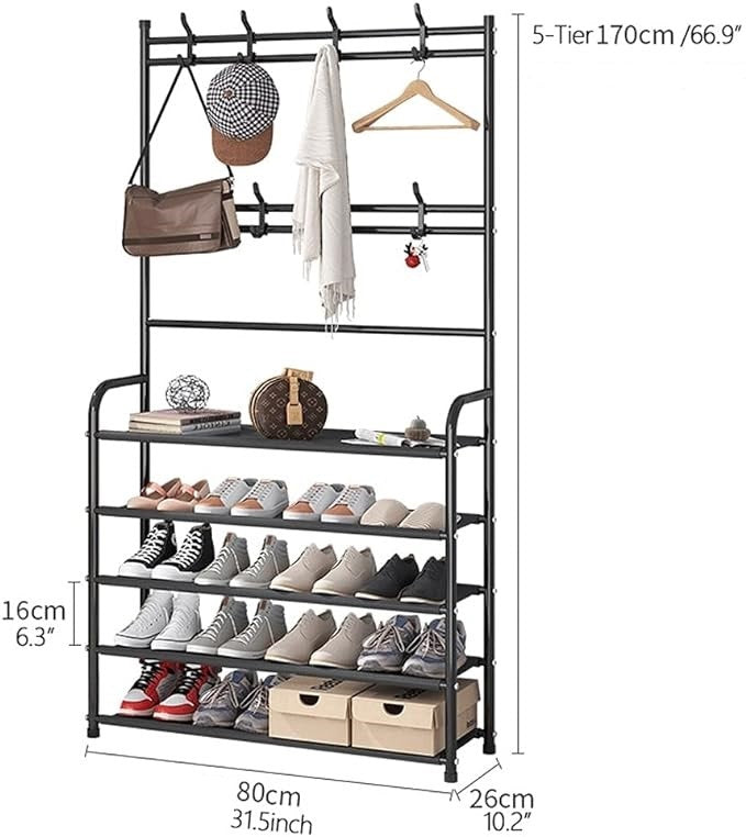 Shoes Organiser 5 Racks 80cm Width  X458