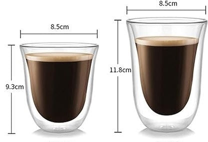 DOUBLE WALL GLASS CUP 320ML  X464