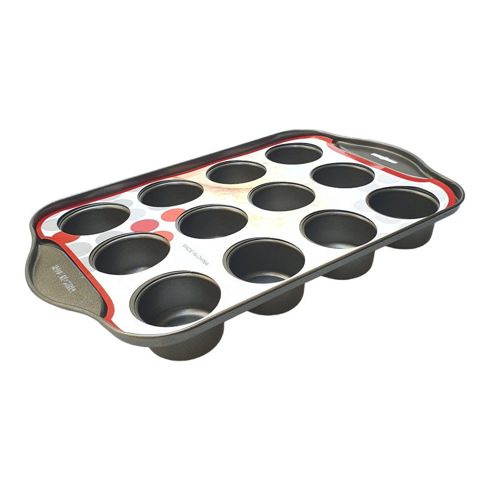 SMALL MUFFN 12PCS PAN REMOVABLE BOTTOM  X514