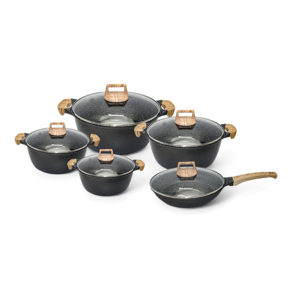 MOMCOC HEAVY GRANITE 5PCS SET  X528/X529