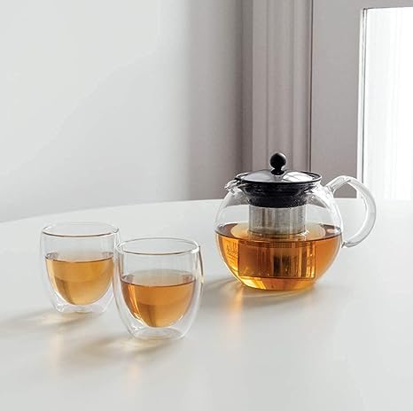 DOUBLE WALL GLASS ESPRESSO CUP 80ML 6PCS  X550