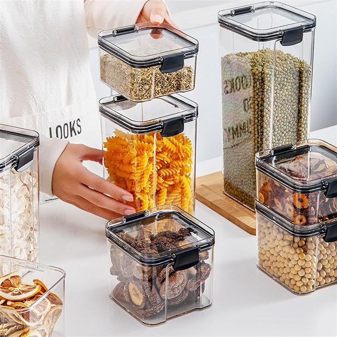 Flip-Top 0.7L Sealed Plexi Food Box X571