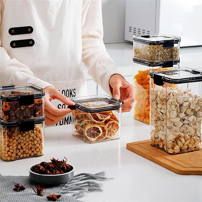 Flip-Top 0.7L Sealed Plexi Food Box X571