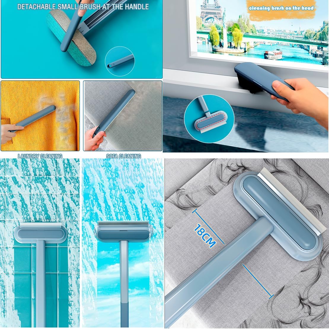 Small Window Cleaner Mop X636