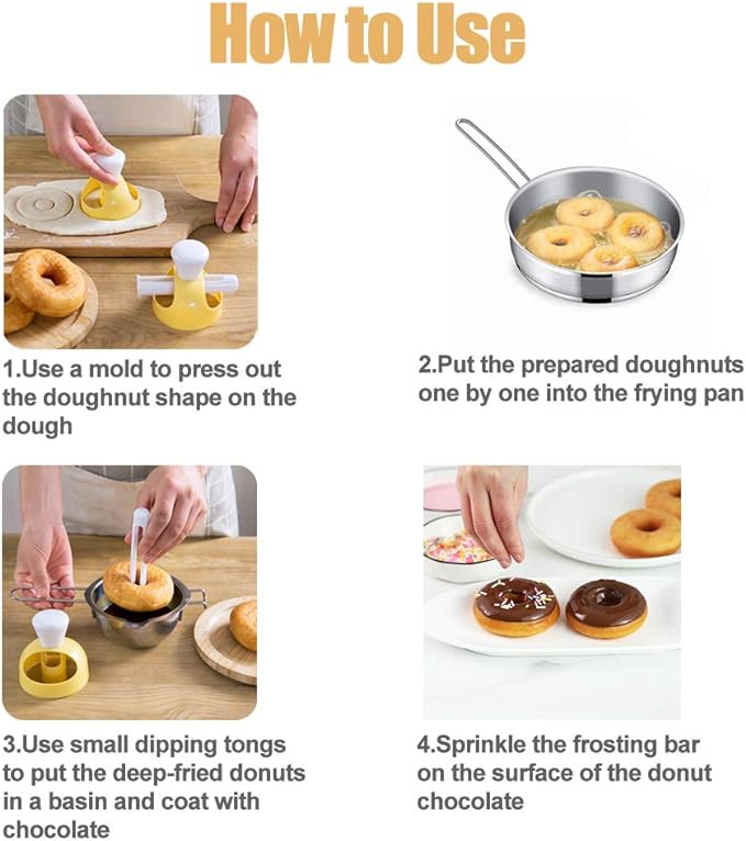 Donut Cutter Maker X631 Mix Color