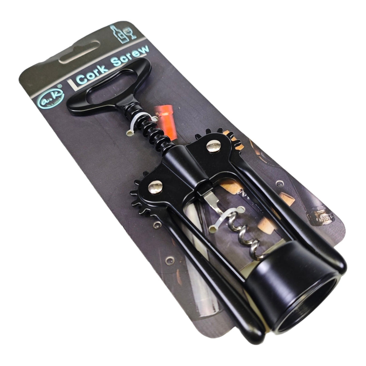 Heavy Black Corksrcew Wine Opener X670