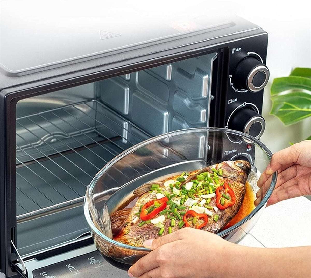 Borosilicate 3pcs Oval Oven Tray X684