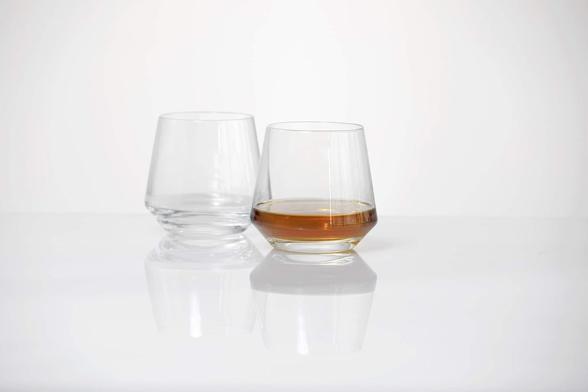 DELI Clear Glass Short Cup 370ml 6pcs X686