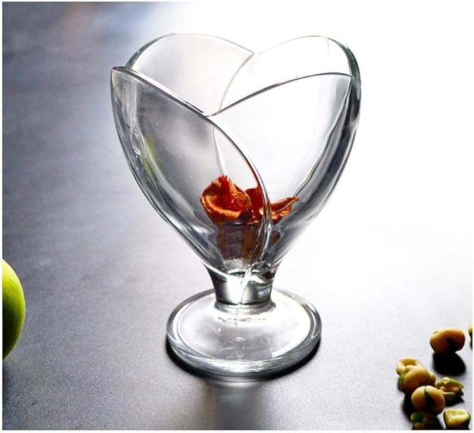 DELI Clear Glass Ice Cream Bowl 6pcs X695