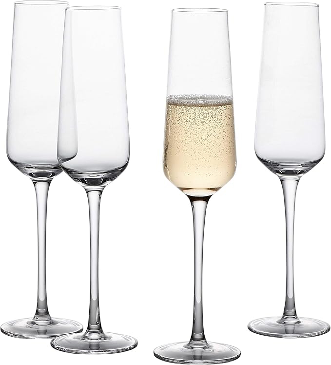 DELI Champagne Glass Cup 250ml 6pcs  X698