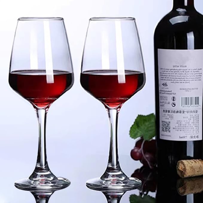 DELI Red Wine Glass Cup 435ml 6pcs  X699