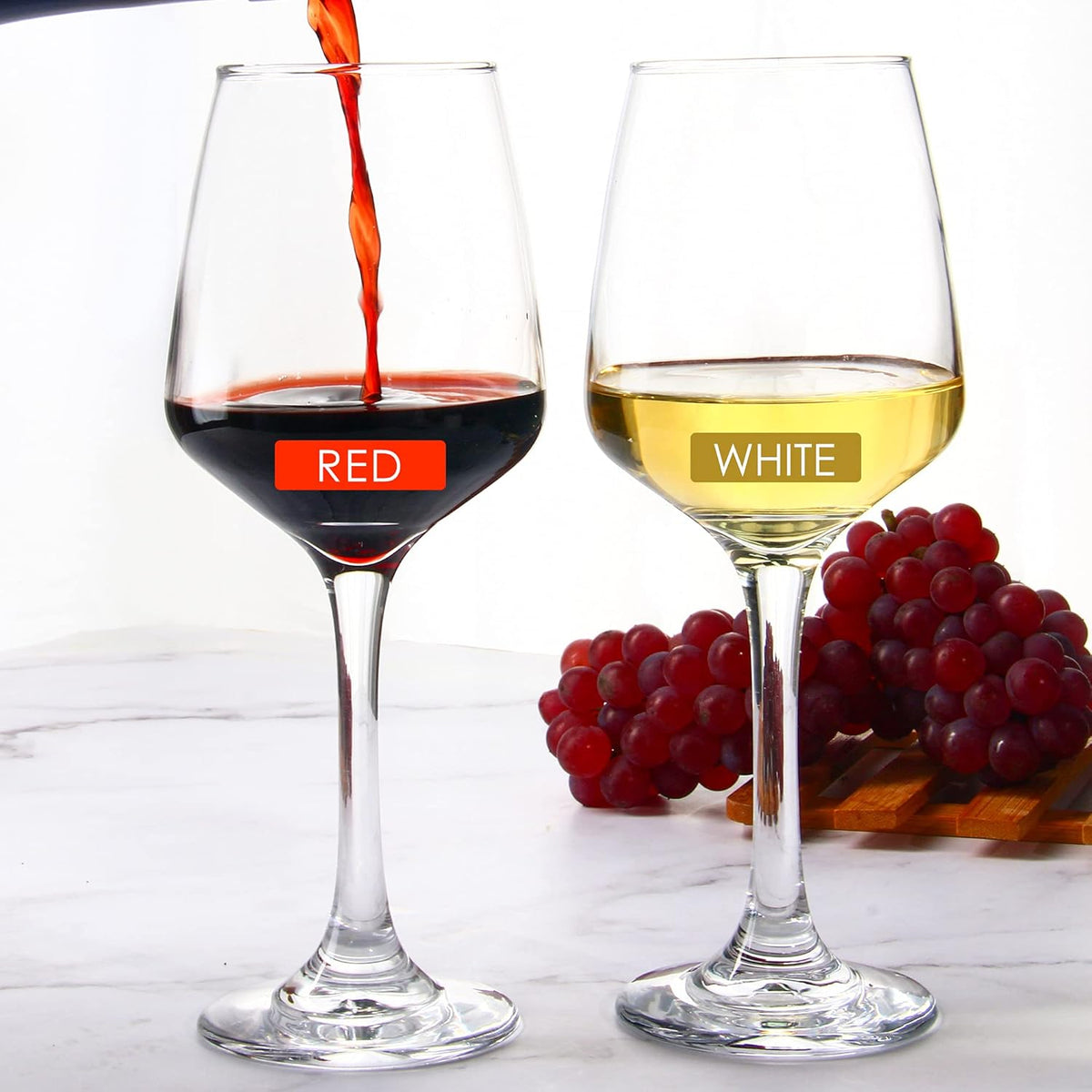 DELI Wine Glass Cup 350ml 6pcs X700