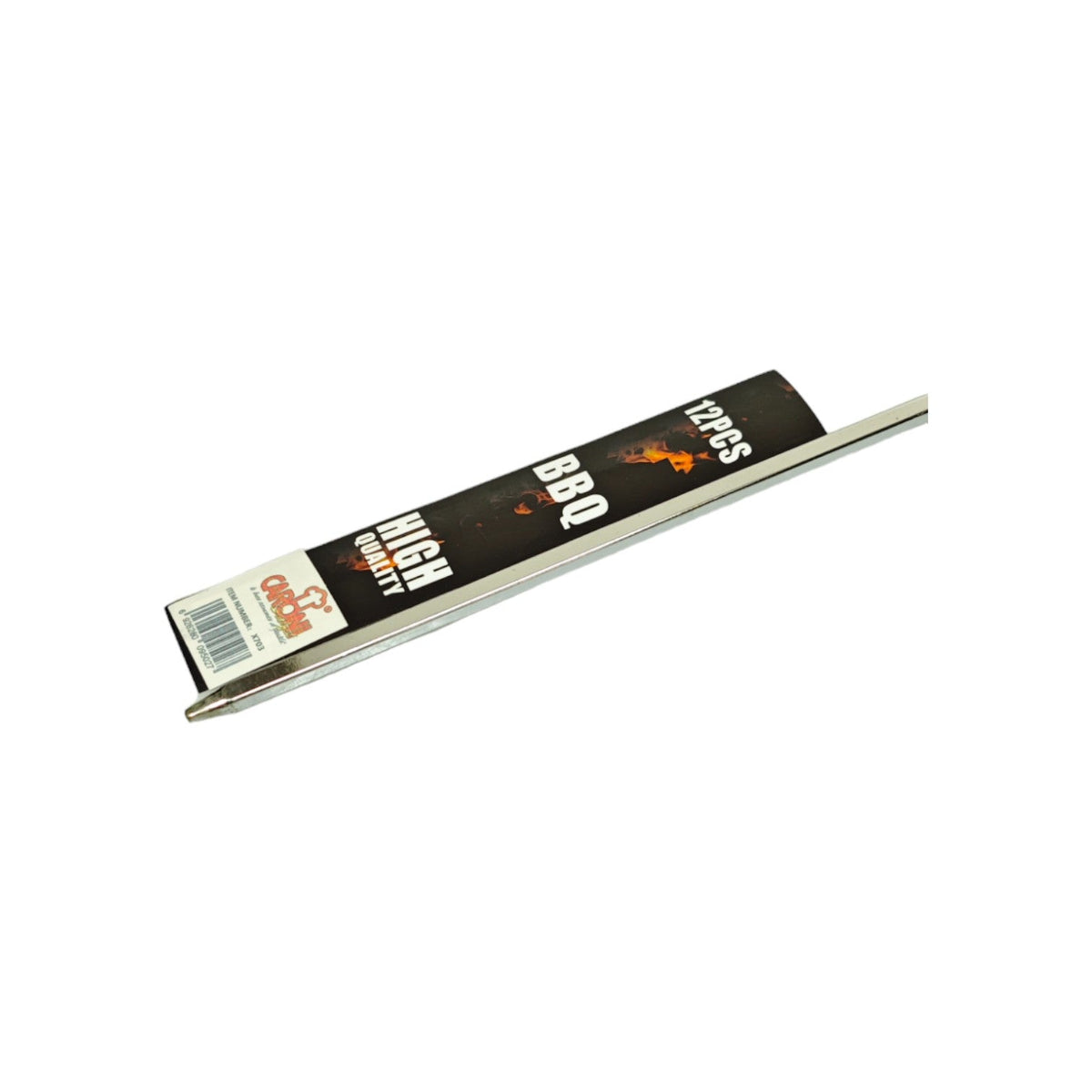 Chrome BBQ Square Skewers 50cm12pcs X703