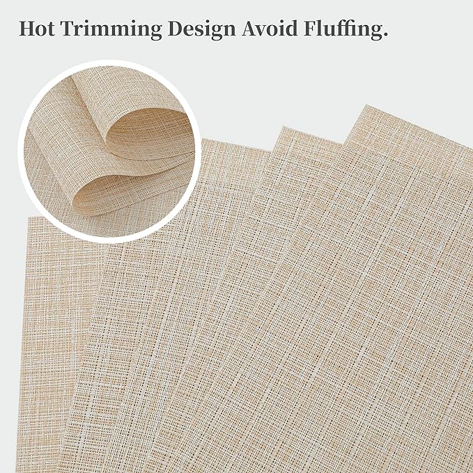 4pcs Rectangular Placemat 45*30cm X710