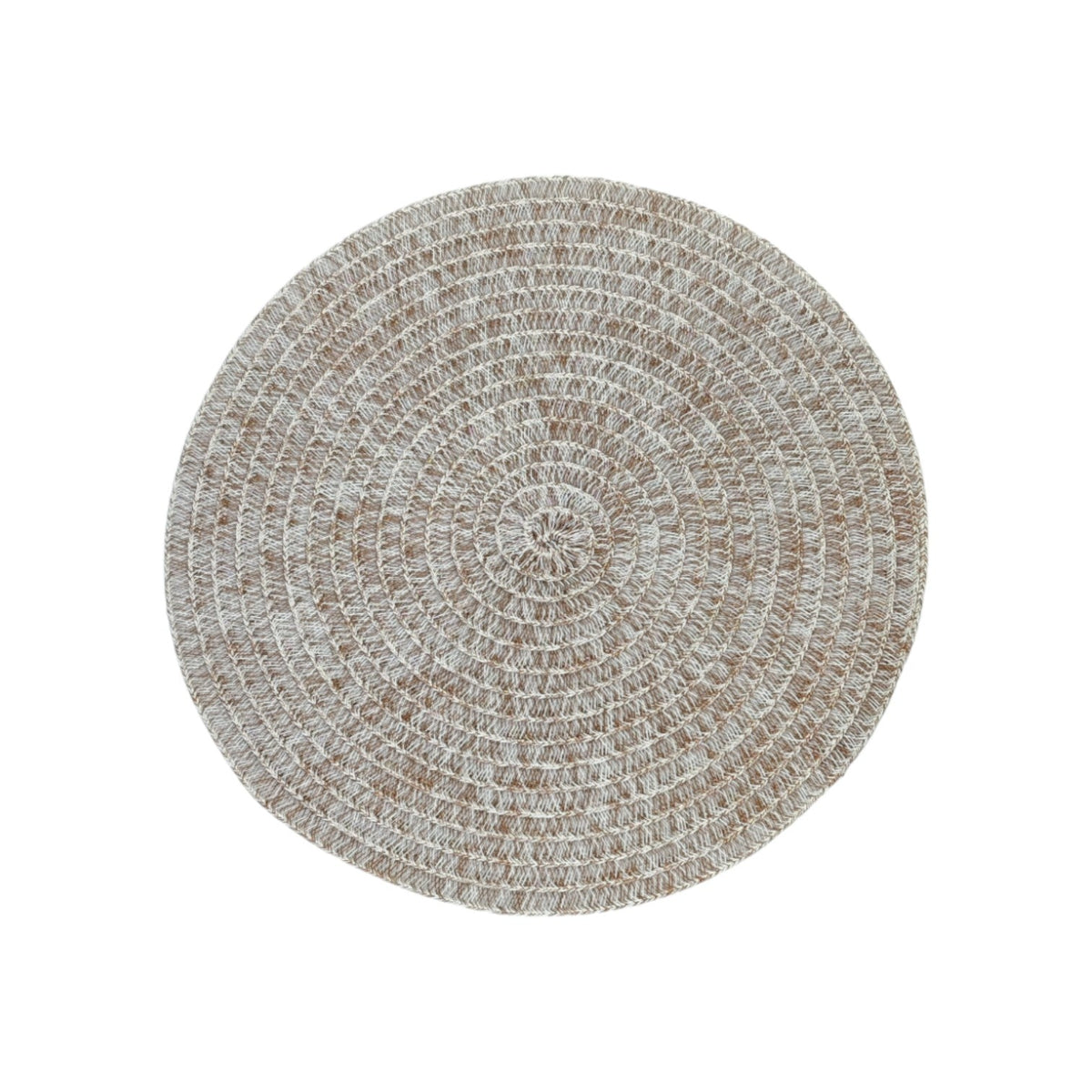 4pcs Round Light Brown Placemat38cm X711