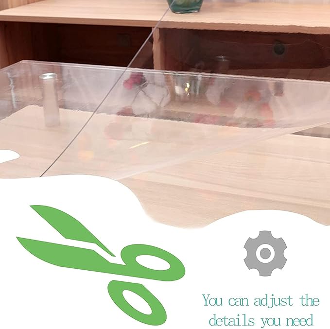 By Meter-PVC Table Cloth 140cm Wide - Thickness 1mm - Price For 1m Length - X718