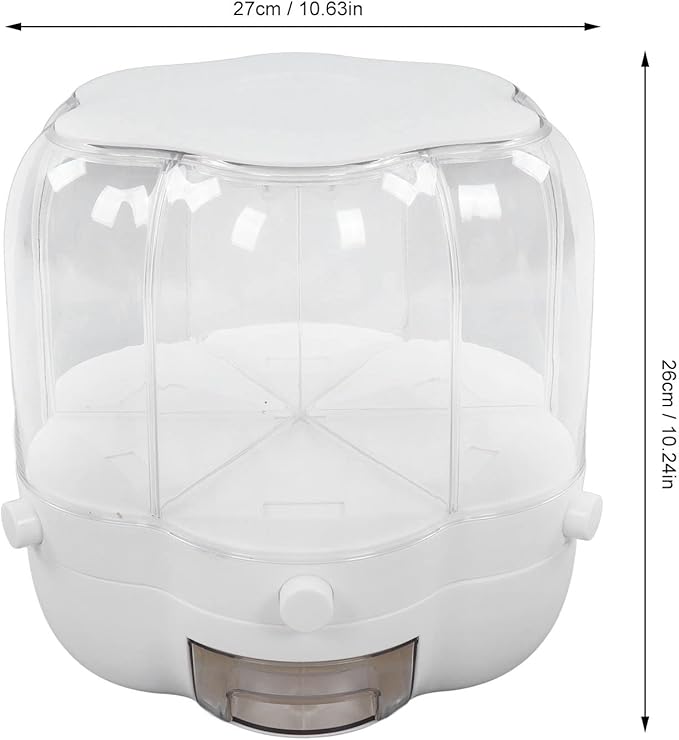 Rotating Rice & Cereal Barrel Box X755