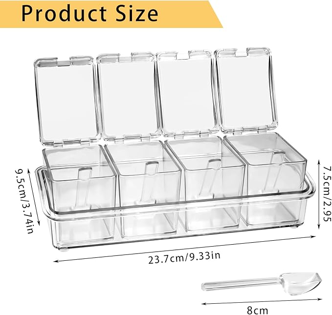 Plexi Seasoning Spices Set X757