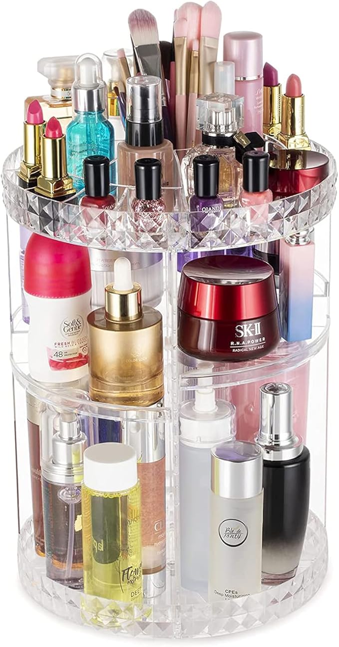 Rotating Plexi Cosmetic Organiser X761