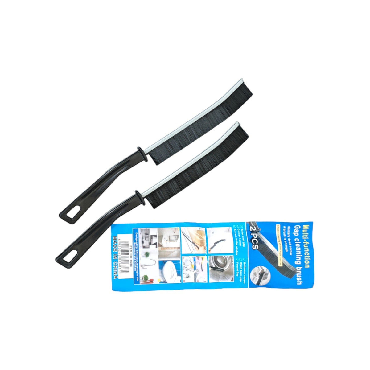 2pcs Multi-Function Gaps Cleaning Brush X765
