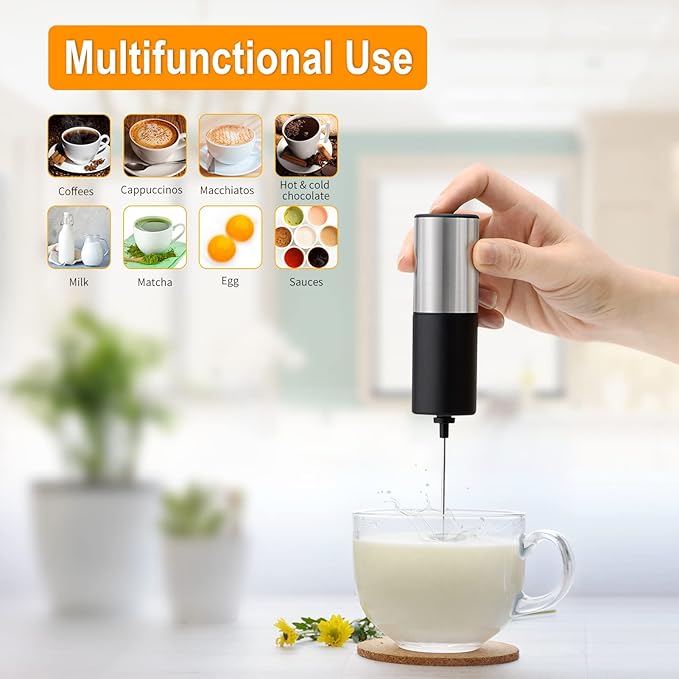 Heavy Duty Battery Milk Coffee Frother Mixer X771
