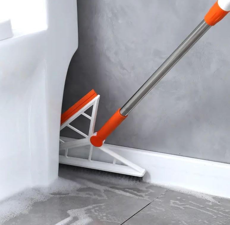 Double Side Swing Brush & Squeegee X774  - GRAY COLOR