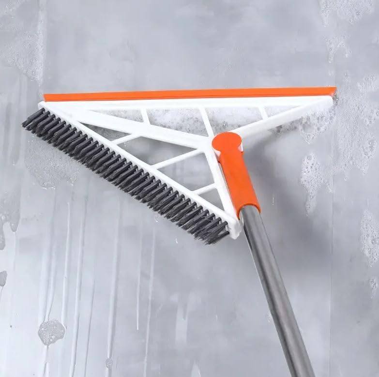 Double Side Swing Brush & Squeegee X774  - GRAY COLOR