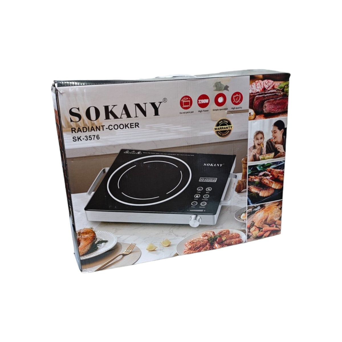 Infrared Laser Electric Cooker 2200W X775