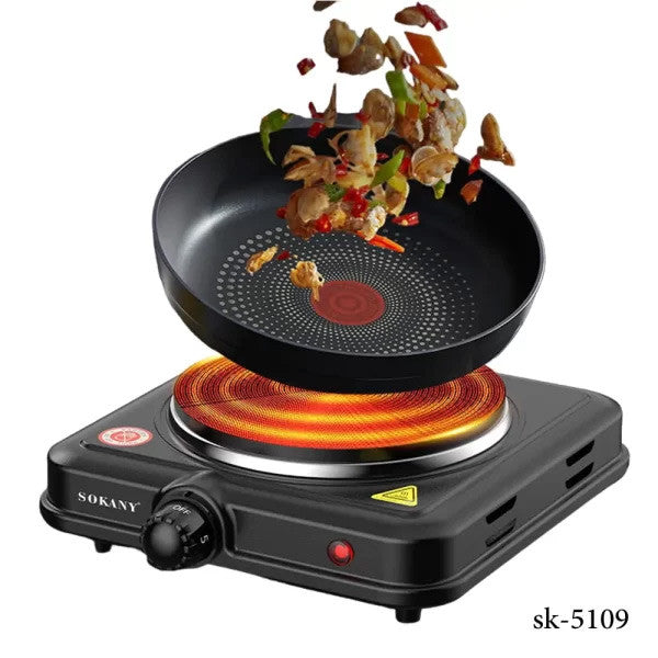 Black Electric Cooker 1000W X776