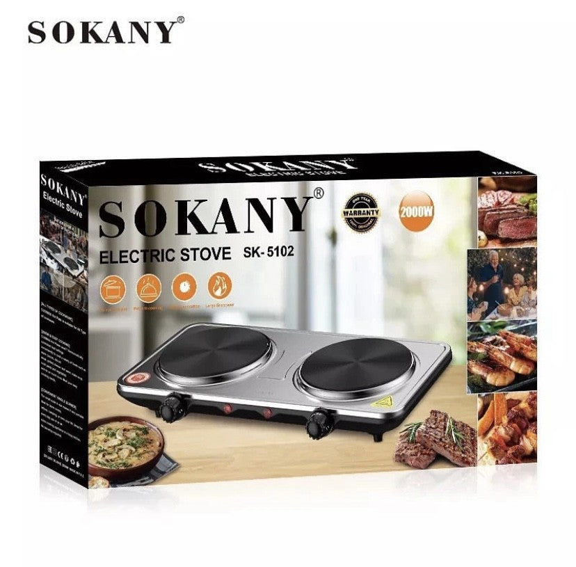 Stainless Double Electric Cooker X778