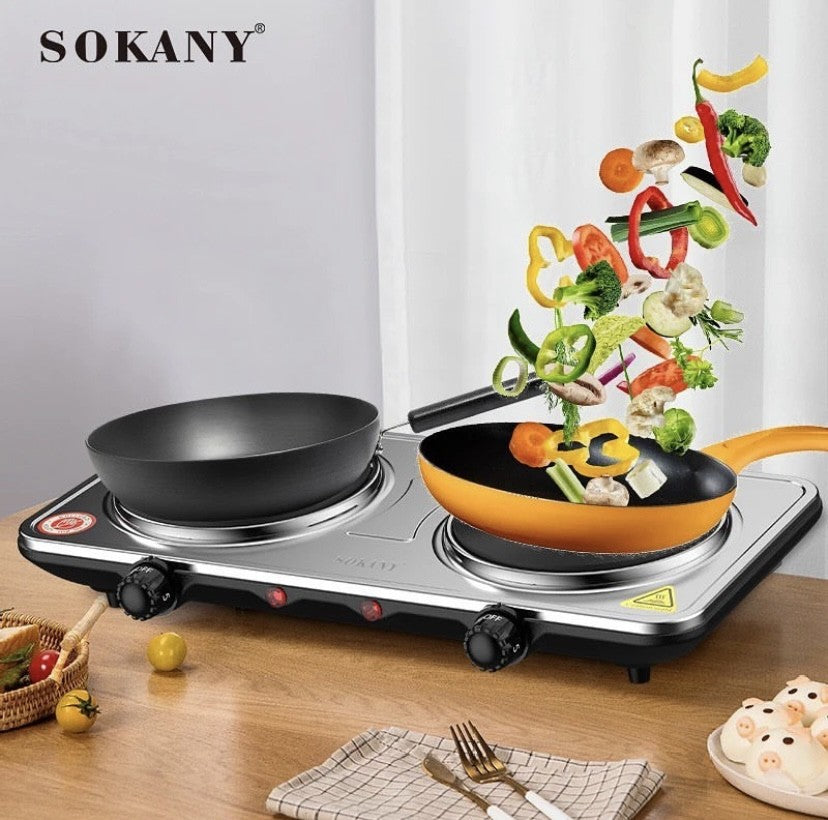 Stainless Double Electric Cooker X778