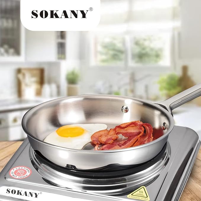 Stainless Electric Cooker 1000W X779