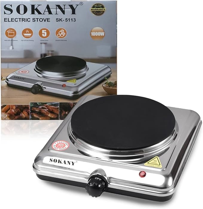 Stainless Electric Cooker 1000W X779