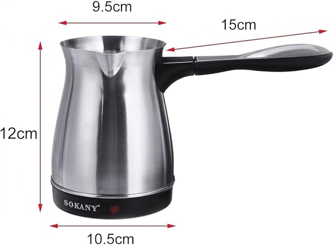 Stainless Electric Turkish Coffee 600w  X781