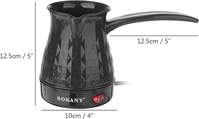 Electric Turkish Coffee Maker 500W  X782 - Random Mix Colors