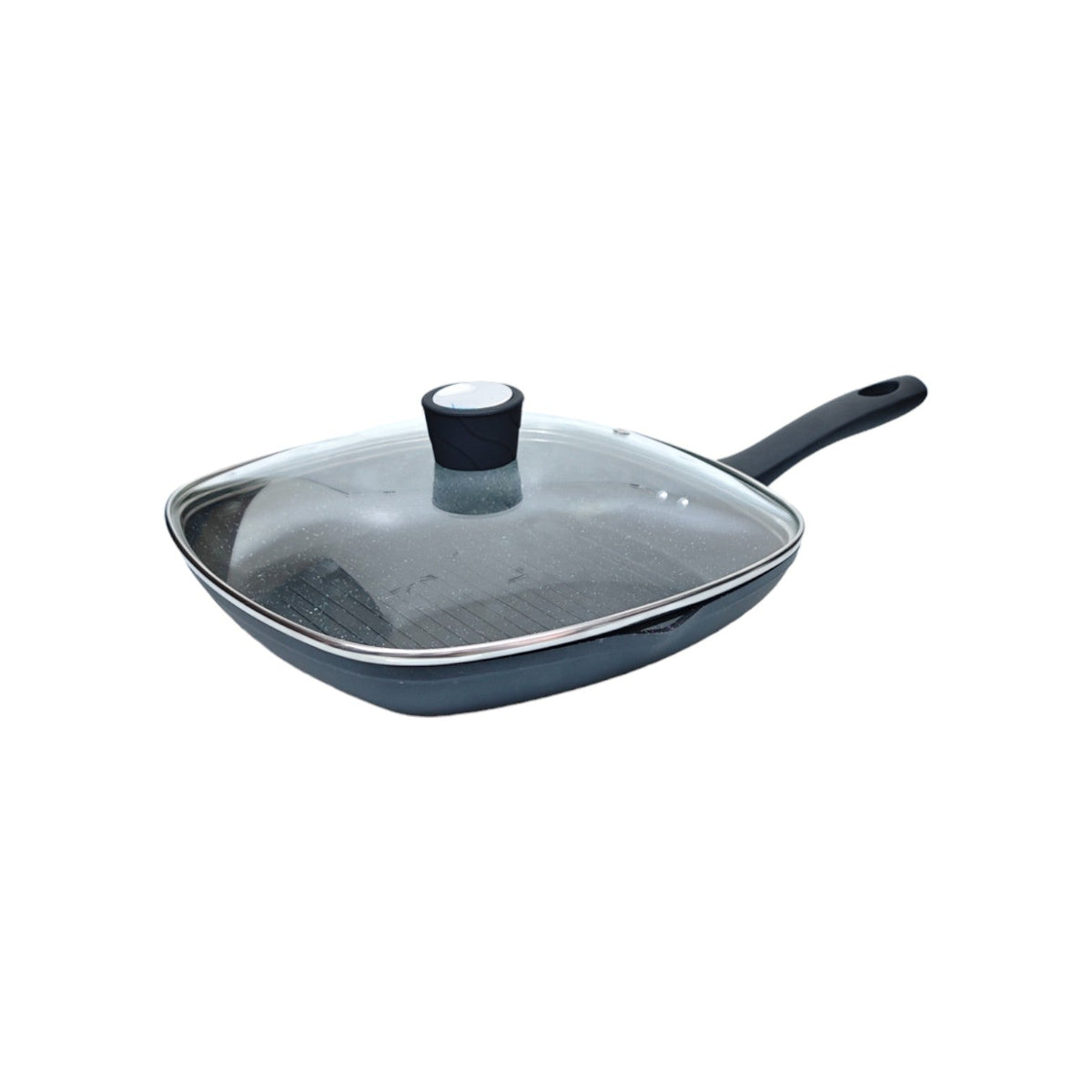 28CM Granite Square Grill + Cover X796