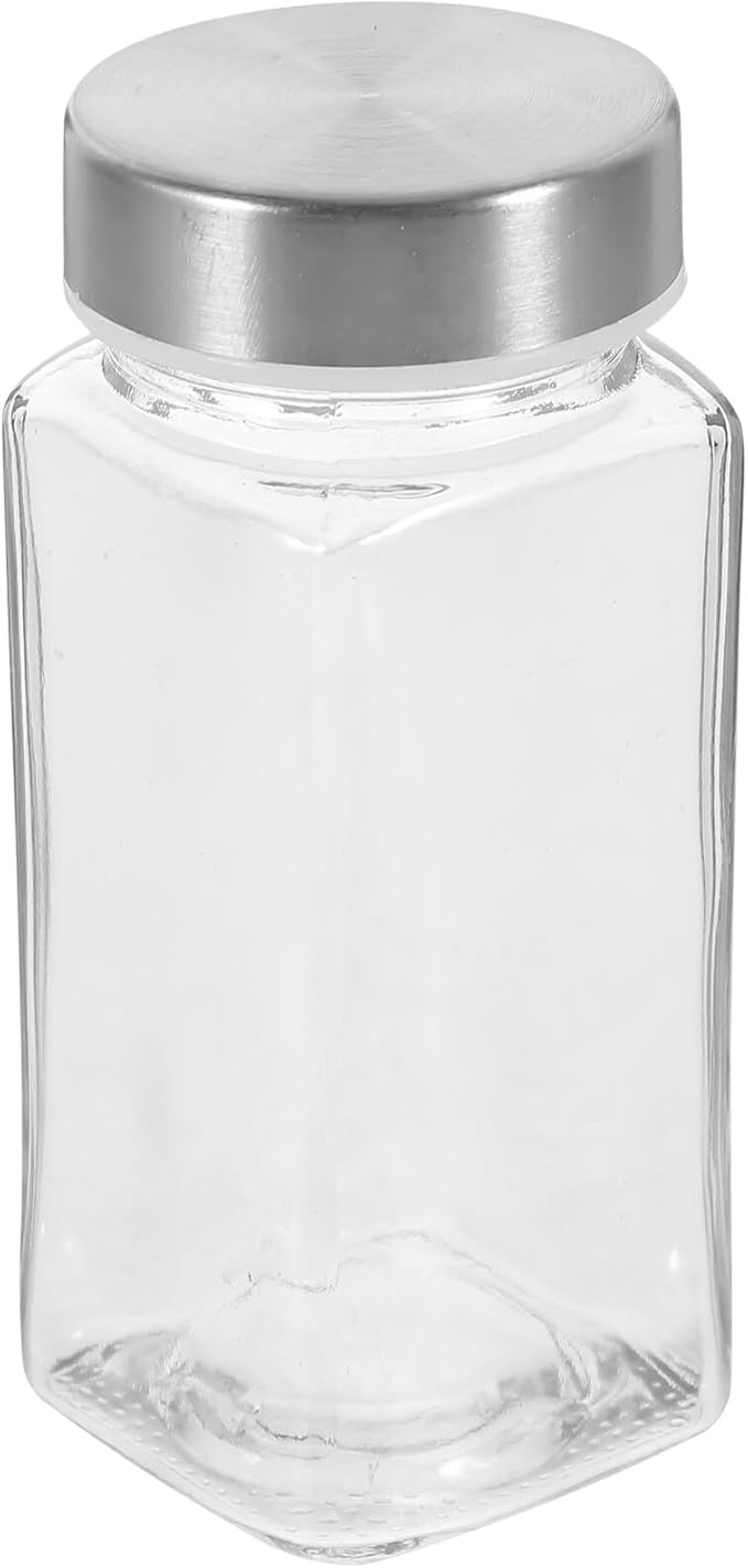 Glass & Stainless Cover Salt Shaker X803 1pc