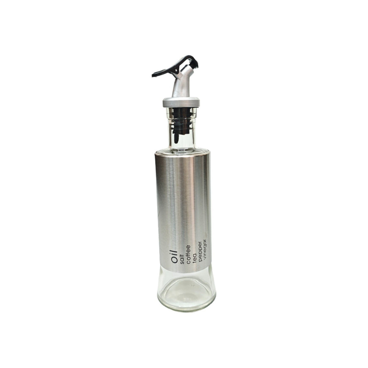 Glass and Stainless Long Oil Bottle X804