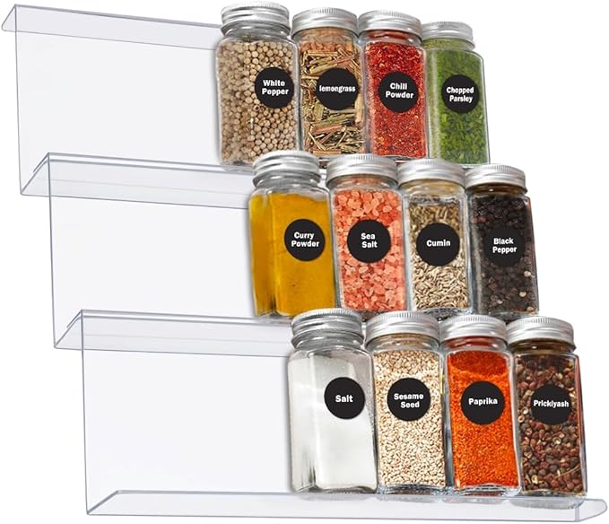 Plexi Spices Drawer Organiser 3pcs X822